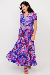 Laurita Dress, Lily Love, Linen Bamboo