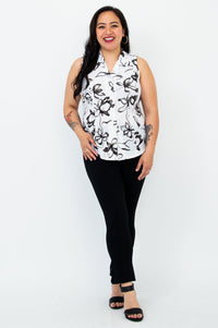 Lexa Tank, Affection, Linen Bamboo