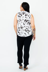 Lexa Tank, Affection, Linen Bamboo