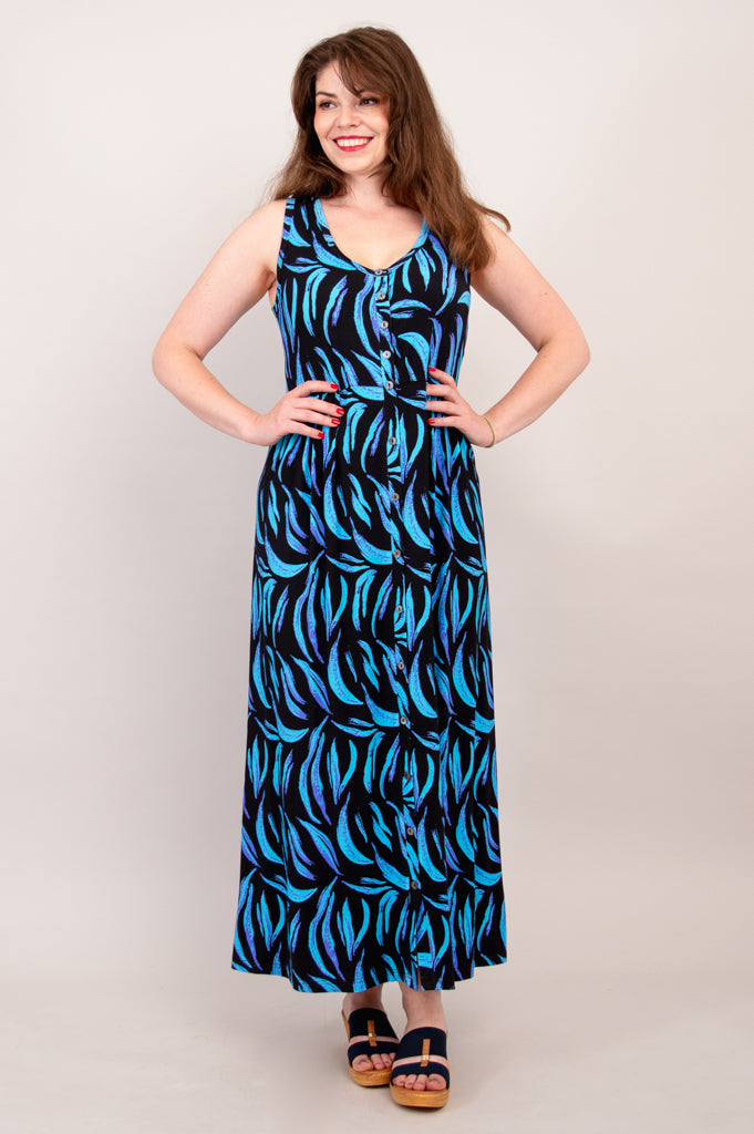 Liane N/S Dress, Cubana, Bamboo