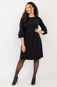 Lucia Dress, Black, Bamboo