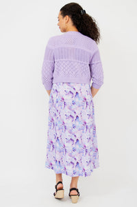 Aldi Sweater, Lavender, Cotton