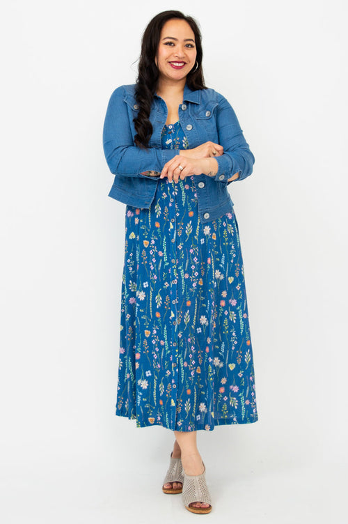 Colleen Jacket, Lightweight Tencel Denim