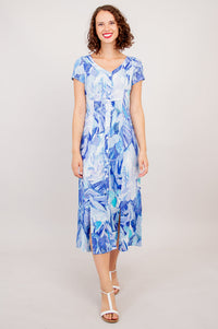 Morgan Dress, Blue Room, Linen Bamboo- Final Sale