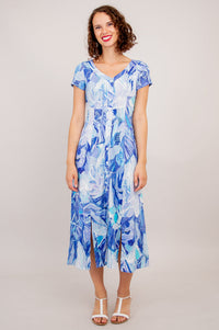 Morgan Dress, Blue Room, Linen Bamboo- Final Sale
