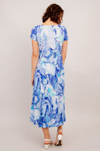 Morgan Dress, Blue Room, Linen Bamboo- Final Sale