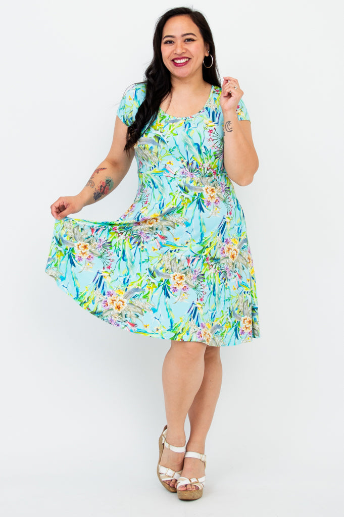 Nicola Dress, Genuine, Bamboo