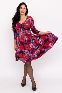 Pamela 3/4 Dress, Lipstick Thoughts, Bamboo