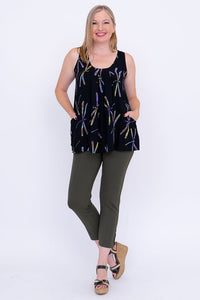 Peachy Tank, Abalone Dragonfly