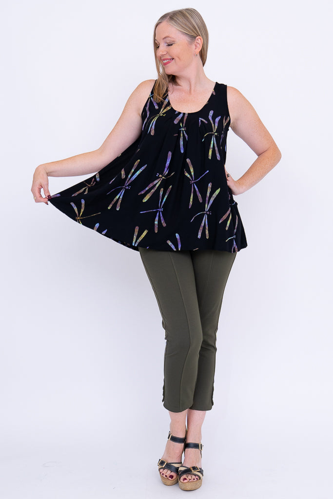 Peachy Tank, Abalone Dragonfly