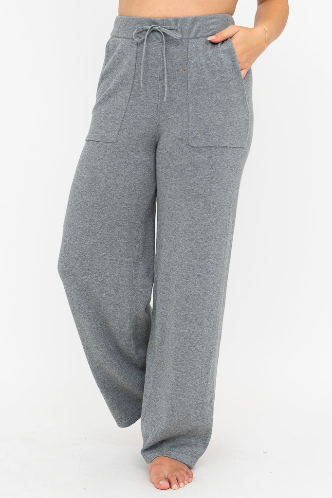 Polita Pant, Grey, Cotton