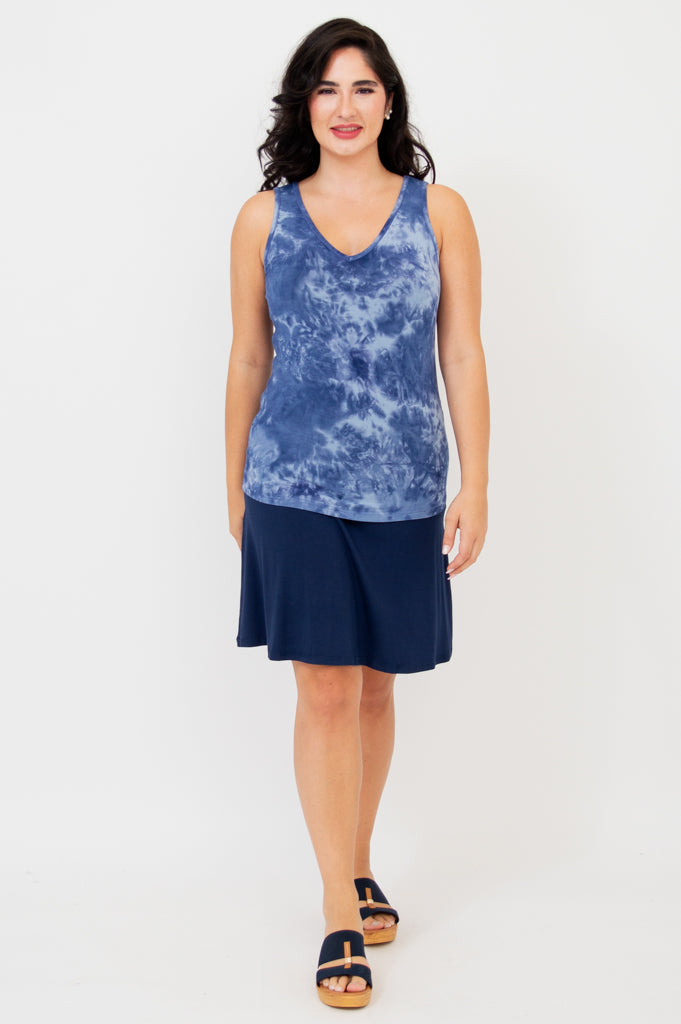 Reanna Tank, Tie Dye, Bamboo