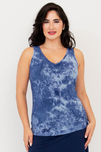 Reanna Tank, Tie Dye, Bamboo