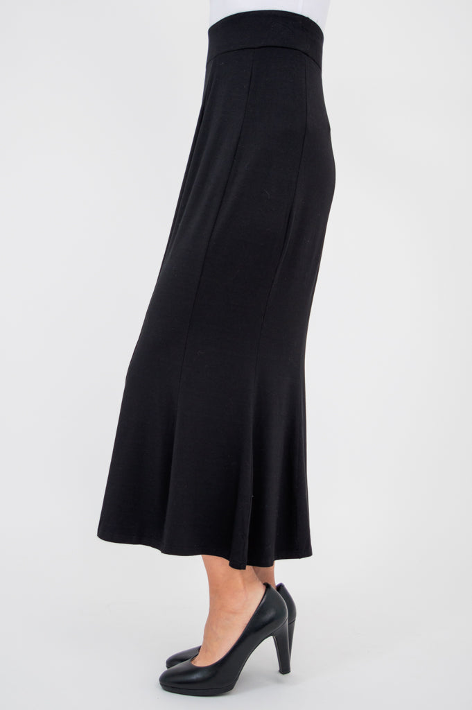 Richmond Skirt, Black, Bamboo