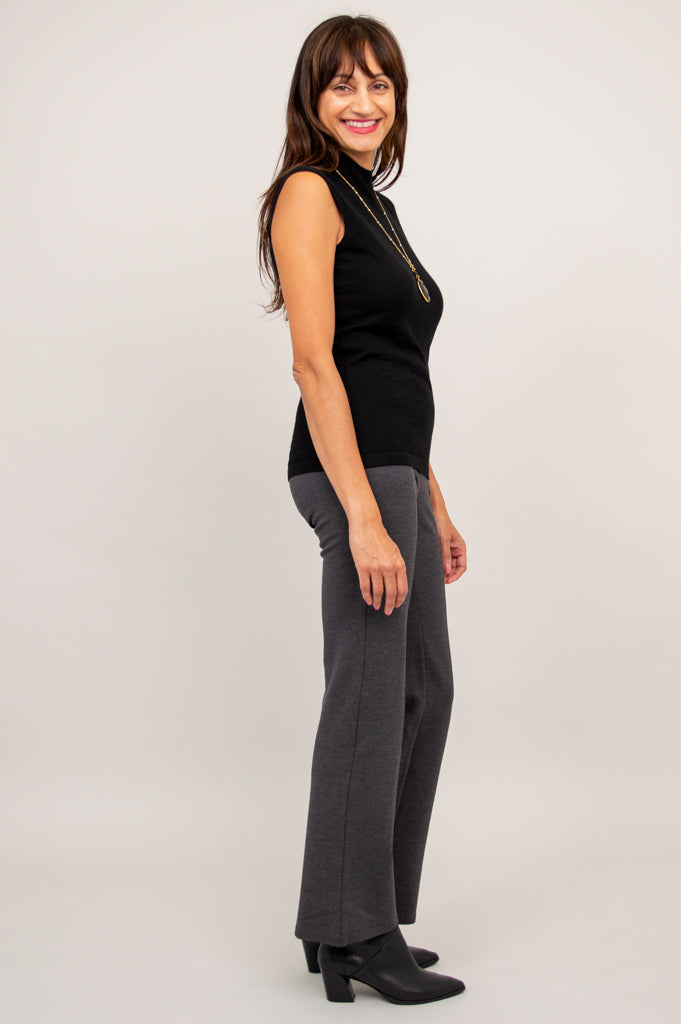 Rita Sweater, Black, Merino Wool