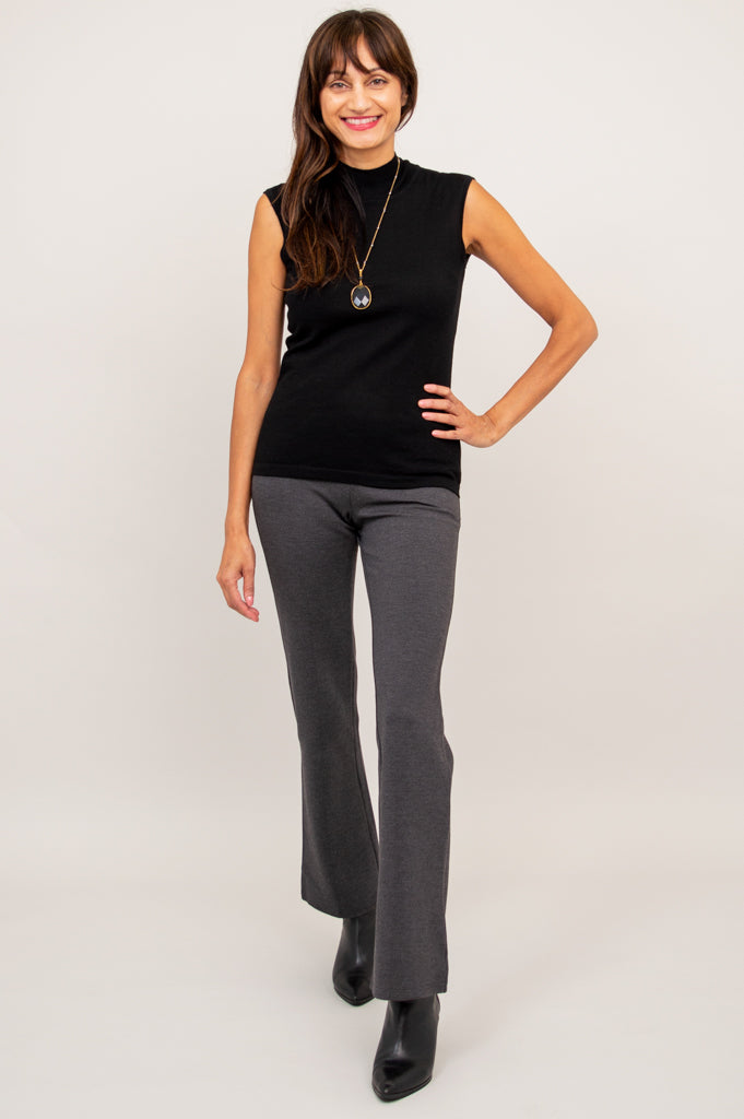 Rita Sweater, Black, Merino Wool