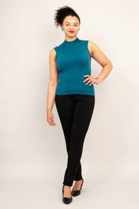 Rita Sweater, Forest, 100% Merino Wool