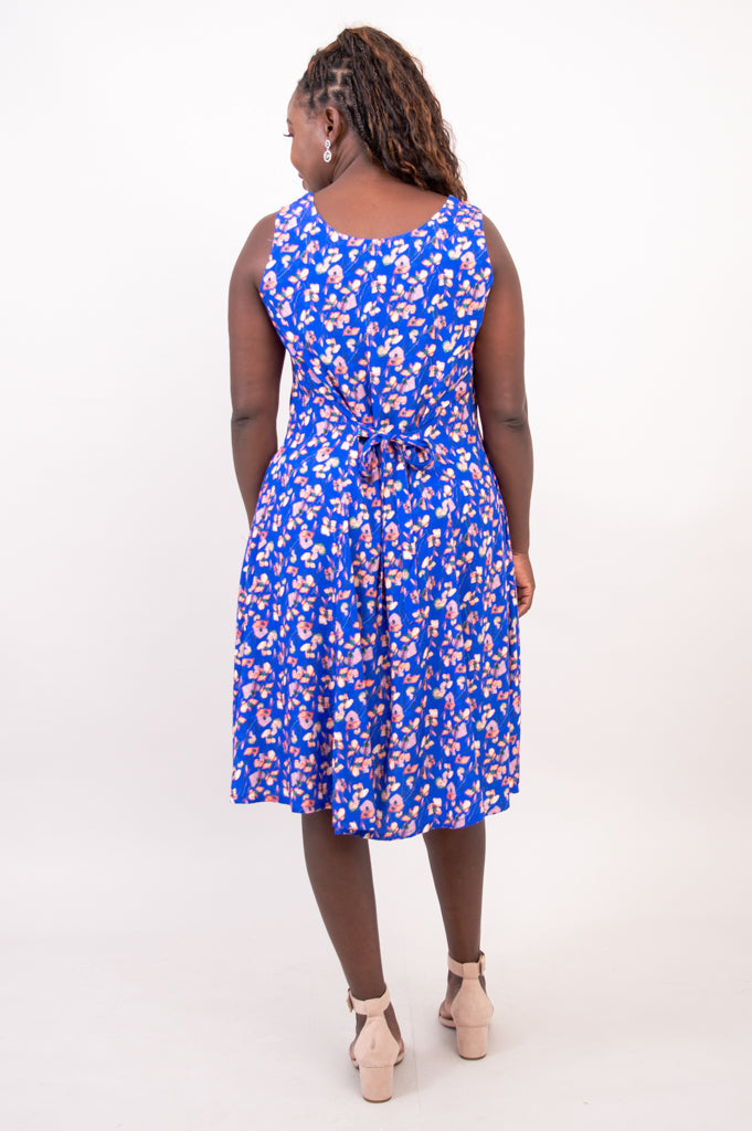 Sara Dress, Rushelle, Woven Bamboo