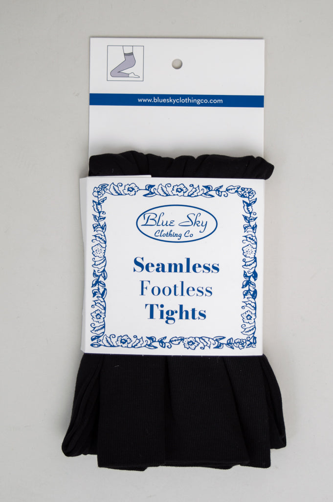 Seamless Leggings, Black, Bamboo- Final Sale