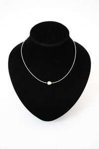 Short Necklaces - One Pearl