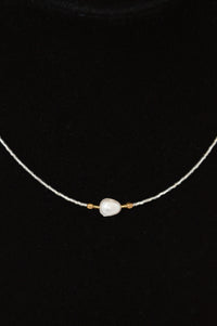 Short Necklaces - One Pearl
