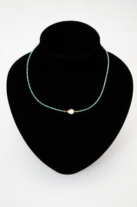 Short Necklaces - One Pearl