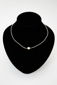 Short Necklaces - One Pearl