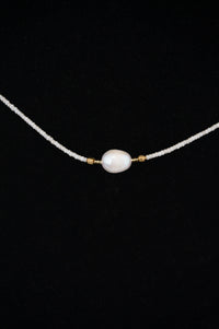 Short Necklaces - One Pearl