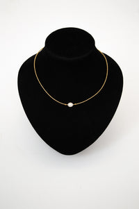 Short Necklaces - One Pearl