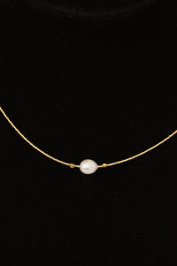 Short Necklaces - One Pearl