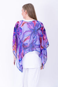 Silk Poncho, Lily Love