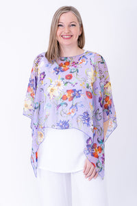 Silk Poncho