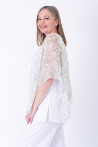 Silk Poncho, Mosaic