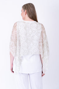 Silk Poncho, Mosaic