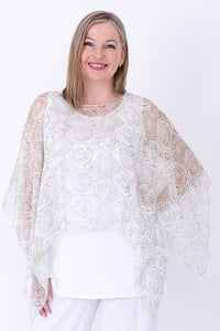 Silk Poncho, Mosaic