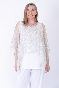 Silk Poncho, Mosaic