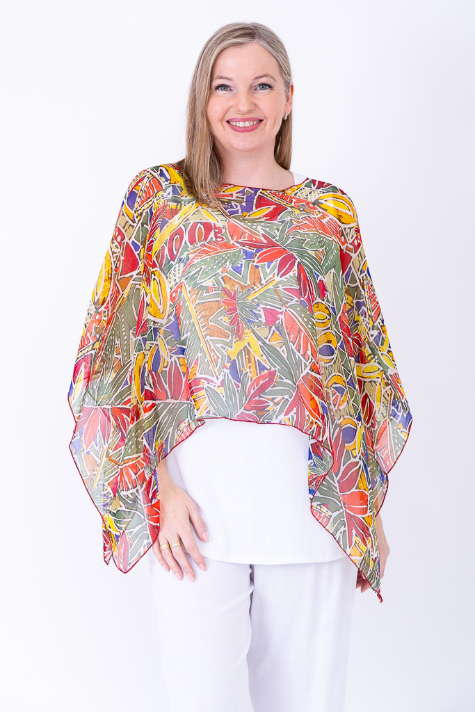 Silk Poncho, Tropikal