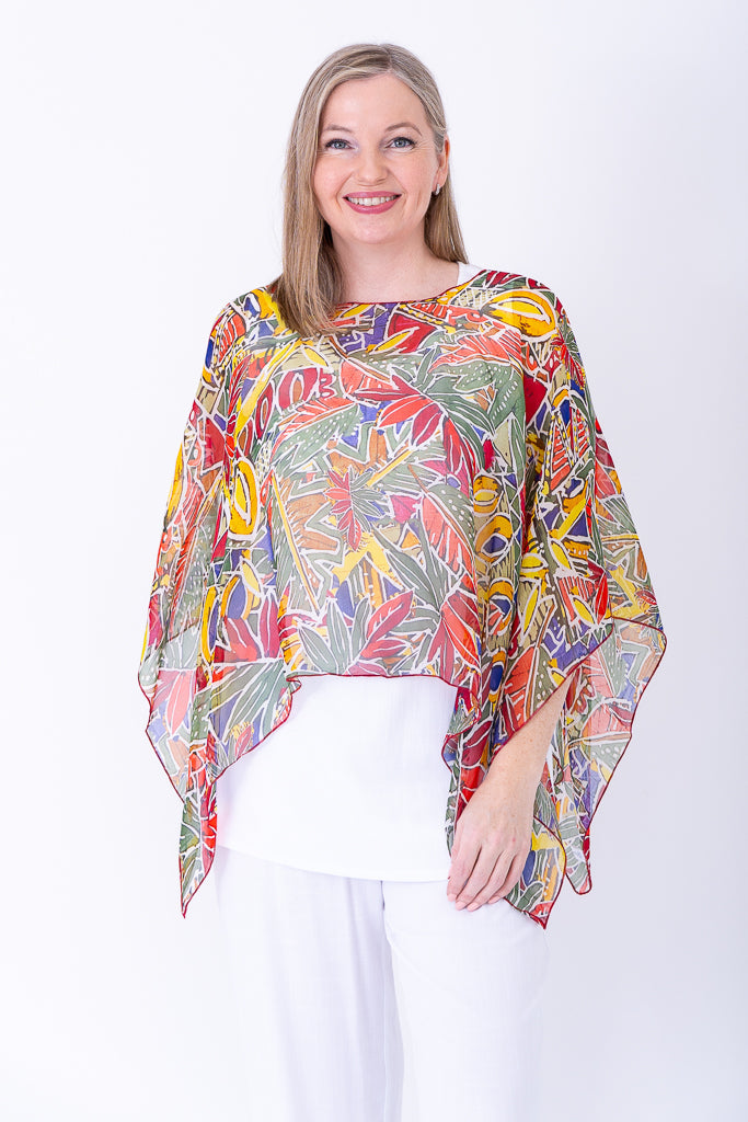 Silk Poncho, Tropikal