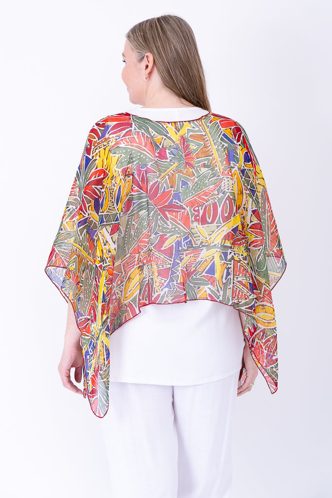 Silk Poncho, Tropikal