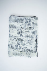 Silk Scarf, Leafy