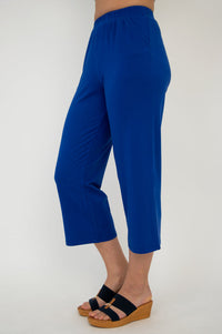 Sky Pants, Cobalt, Cotton