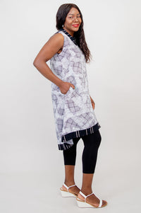 Solah Tunic, Mini Weave - Final Sale