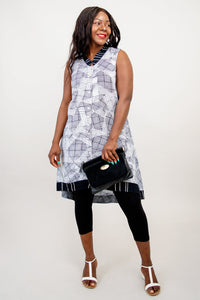 Solah Tunic, Mini Weave - Final Sale