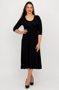 Soul Dress, Black, Bamboo