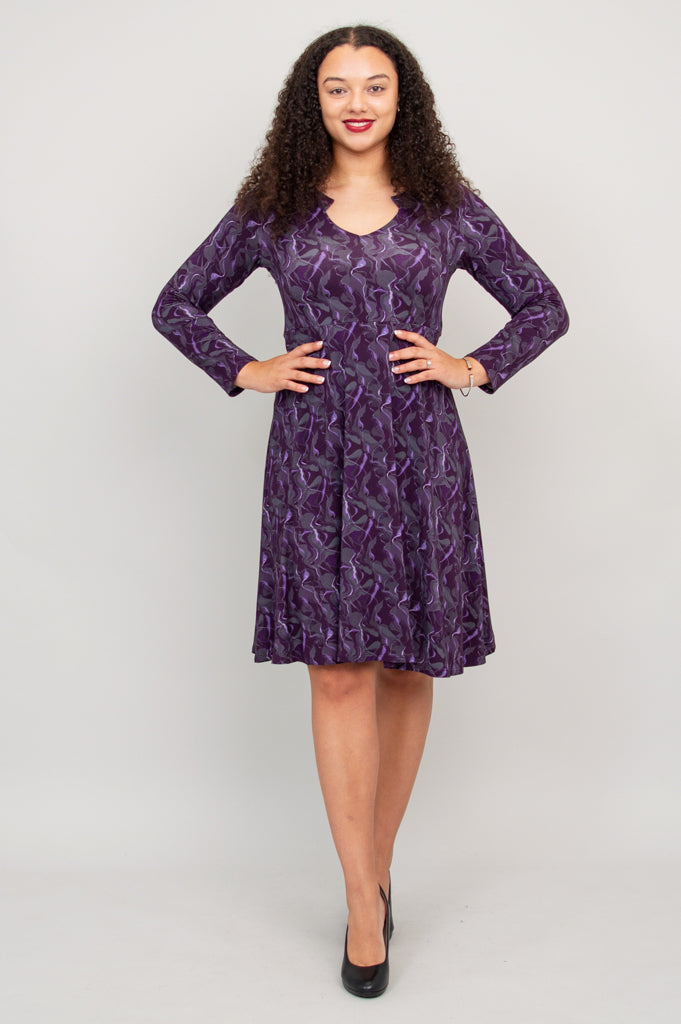 Spencer Dress, Mystique, Bamboo - Final Sale