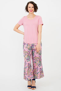 Tessa Tee, Dusty Rose, Bamboo