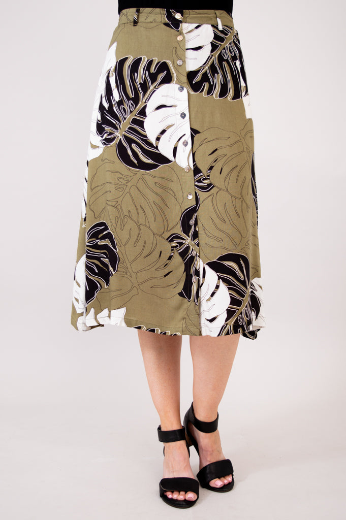 Torri Skirt, Rainforest- Final Sale