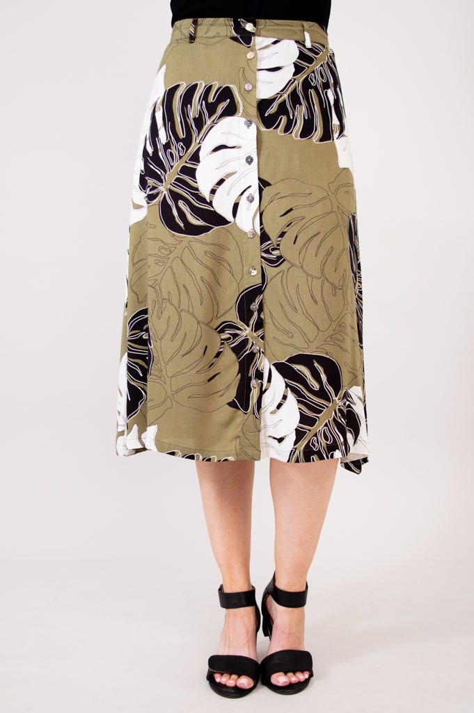Torri Skirt, Rainforest- Final Sale