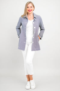 Tulip Jacket, Spring Check, Modal