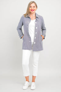 Tulip Jacket, Spring Check, Modal